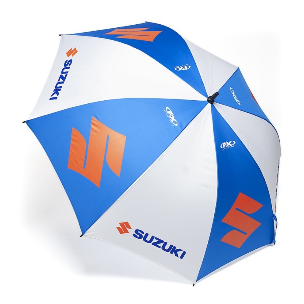 Suzuki Logo 62 Inch Umbrella Race Fan Apparel